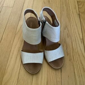 TOMS Majorca Cutout Sandal in Natural
